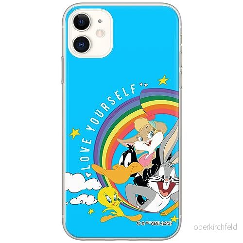 ERT GROUP mobiltelefonfodral för Iphone 11 originalt och officiellt licensierat Looney Tunes mönster 016 optimalt anpassad till formen på mobiltelefonen, fodral tillverkad av TPU plast 5905511997199