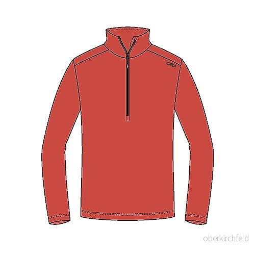 CMP Fleece tröja för män, Flame, 50 8058949446221