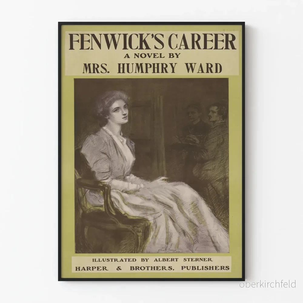Vintageposter Fenwick's Career av Albert Sterner