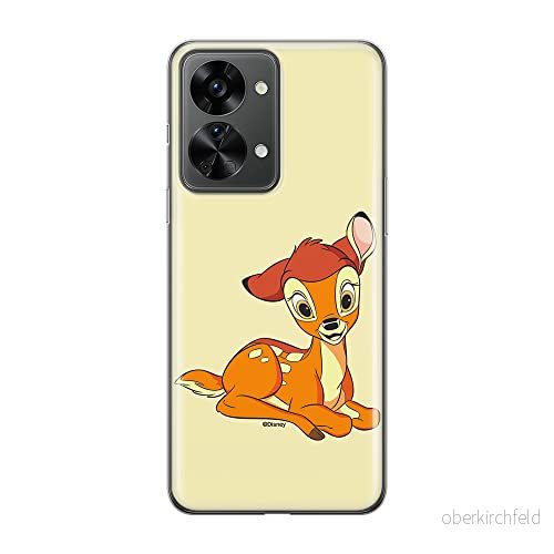 ERT GROUP mobiltelefonfodral för Oneplus NORD 2T 5G originalt och officiellt licensierat Disney mönster Bambi 016 optimalt anpassad till formen på mobiltelefonen, fodral tillverkad av TPU plast 5905511272890