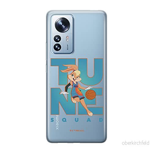 ERT GROUP mobiltelefonfodral för Xiaomi 12 PRO originalt och officiellt licensierat Looney Tunes mönster Space Jam 007 optimalt anpassad till formen på mobiltelefonen, gedeeltelijk transparant 5905511533083