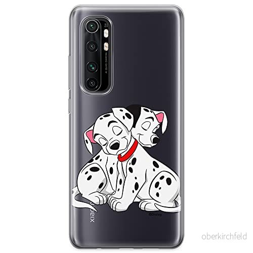 ERT GROUP mobiltelefonfodral för Xiaomi MI NOTE 10 Lite originalt och officiellt licensierat Disney mönster Dalmatians 005 optimalt anpassad till formen på mobiltelefonen, gedeeltelijk transparant 5904805890147