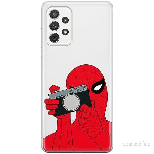 ERT GROUP mobiltelefonfodral för Samsung A33 5G originalt och officiellt licensierat Marvel mönster Spider Man 026 optimalt anpassad till formen på mobiltelefonen, gedeeltelijk transparant 5905795002602
