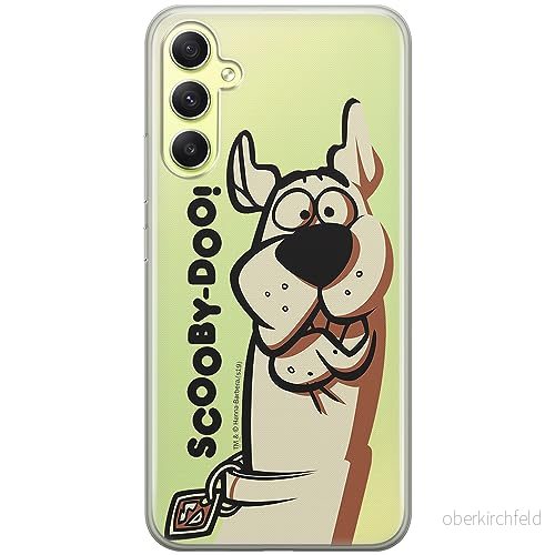 ERT GROUP mobiltelefonfodral för Samsung A34 5G originalt och officiellt licensierat Scooby Doo mönster 009 optimalt anpassad till formen på mobiltelefonen, gedeeltelijk transparant 5905511790417