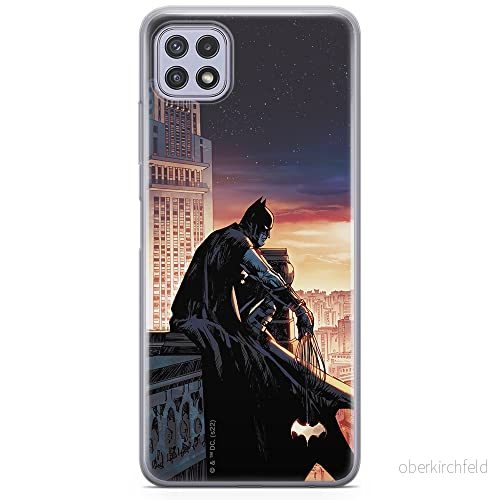 ERT GROUP mobiltelefonfodral för Samsung A22 5G originalt och officiellt licensierat DC mönster Batman 060 optimalt anpassad till formen på mobiltelefonen, fodral tillverkad av TPU plast 5905131533395