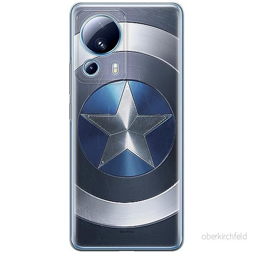 ERT GROUP mobiltelefonfodral för Xiaomi 13 LITE/CIVI 2 originalt och officiellt licensierat Marvel mönster Capitan America 005 anpassad till formen på mobiltelefonen, fodral tillverkad av TPU plast 5905511918293