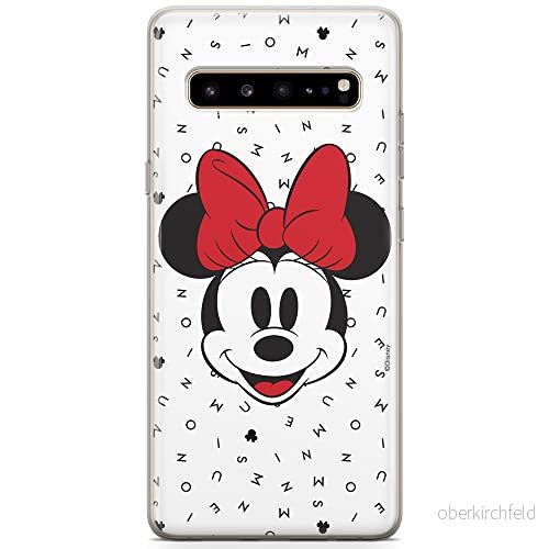 ERT GROUP Mobiltelefonskal för Samsung S10 5G original och officiellt licensierat Disney mönster Mimmi Musse 056 optimalt anpassat till mobiltelefonens form, TPU fodral 5904805499951