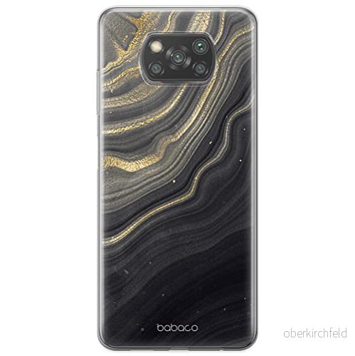 ERT GROUP mobiltelefonfodral för Xiaomi POCOPHONE X3 originalt och officiellt licensierat Babaco mönster Marble 009 optimalt anpassad till formen på mobiltelefonen, fodral tillverkad av TPU plast 5903537126463