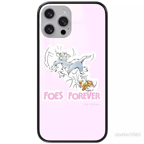 ERT GROUP mobiltelefonfodral för Apple Iphone 13 MINI originalt och officiellt licensierat Tom & Jerry mönster 010 tillverkad av härdat glas, skyddsfodral 5904805876486