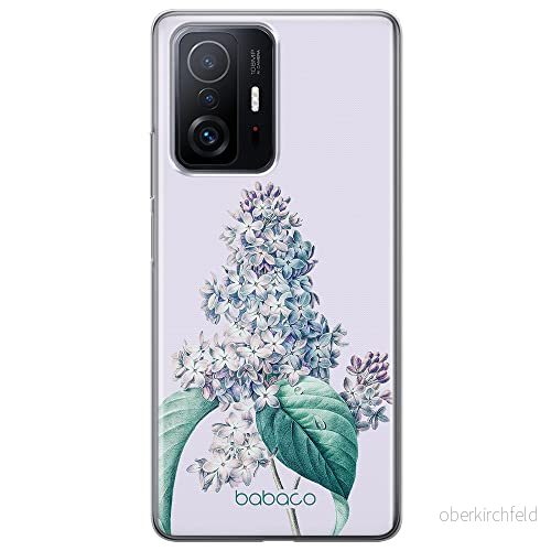 ERT GROUP mobiltelefonfodral för Xiaomi 11T 5G / PRO originalt och officiellt licensierat Babaco mönster Flowers 024 anpassad till formen på mobiltelefonen, fodral tillverkad av TPU plast 5905131253262