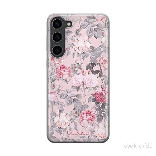 ERT GROUP mobiltelefonfodral för Samsung S23 originalt och officiellt licensierat Babaco mönster Flowers 054 optimalt anpassad till formen på mobiltelefonen, fodral tillverkad av TPU plast 5905511429652
