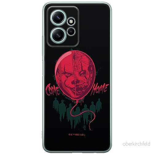 ERT GROUP mobiltelefonfodral för Xiaomi REDMI NOTE 12 4G originalt och officiellt licensierat Horror mönster It 018 optimalt anpassad till formen på mobiltelefonen, fodral tillverkad av TPU plast 5905511949099