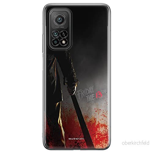 ERT GROUP mobiltelefonfodral för Xiaomi REDMI NOTE 9T originalt och officiellt licensierat Horror mönster Friday the 13th 012 anpassad till formen på mobiltelefonen, fodral tillverkad av TPU plast 5905511109059