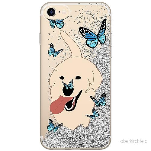 ERT GROUP mobiltelefonfodral för Apple Iphone 7/8/ SE 2/ 3 originalt och officiellt licensierat Babaco mönster Dogs 011 optimalt anpassad till formen på mobiltelefonen, med glitter overflow effekt 5905131052285