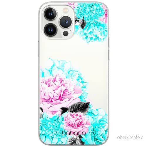 ERT GROUP mobiltelefonfodral för Xiaomi REDMI NOTE 9 originalt och officiellt licensierat Babaco mönster Flowers 002 optimalt anpassad till formen på mobiltelefonen, gedeeltelijk transparant 5904805384646