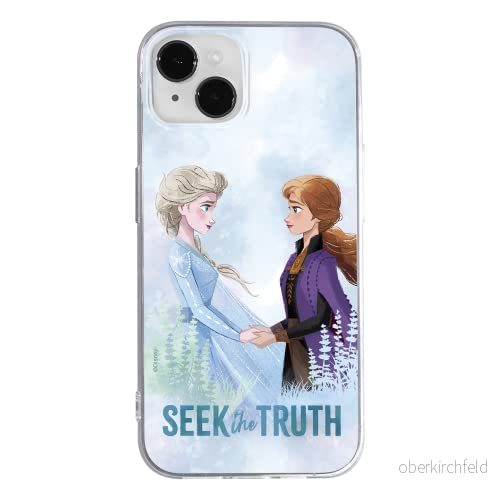 ERT GROUP mobiltelefonfodral för Apple Iphone 14 originalt och officiellt licensierat Disney mönster Frozen 006 optimalt anpassad till formen på mobiltelefonen, fodral tillverkad av TPU plast 5905131877864