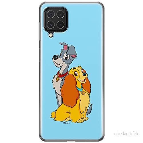 ERT GROUP mobiltelefonfodral för Samsung F62 / M62 originalt och officiellt licensierat Disney mönster Lady and the Tramp 003 anpassad till formen på mobiltelefonen, fodral tillverkad av TPU plast 5905131153548