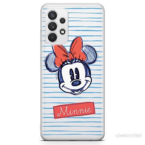 ERT GROUP mobiltelefonfodral för Samsung A32 4G LTE originalt och officiellt licensierat Disney mönster Minnie 011 optimalt anpassad till formen på mobiltelefonen, gedeeltelijk transparant 5903040469095