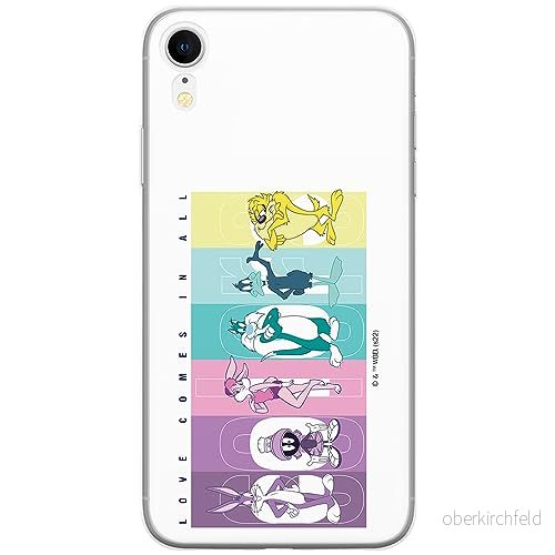 ERT GROUP mobiltelefonfodral för Iphone XR originalt och officiellt licensierat Looney Tunes mönster 015 optimalt anpassad till formen på mobiltelefonen, fodral tillverkad av TPU plast 5905511996611