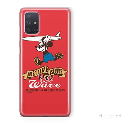 ERT GROUP mobiltelefonfodral för Samsung A71 originalt och officiellt licensierat Disney mönster Mickey 008 Vit optimalt anpassad till formen på mobiltelefonen, fodral tillverkad av TPU plast 5903537513393
