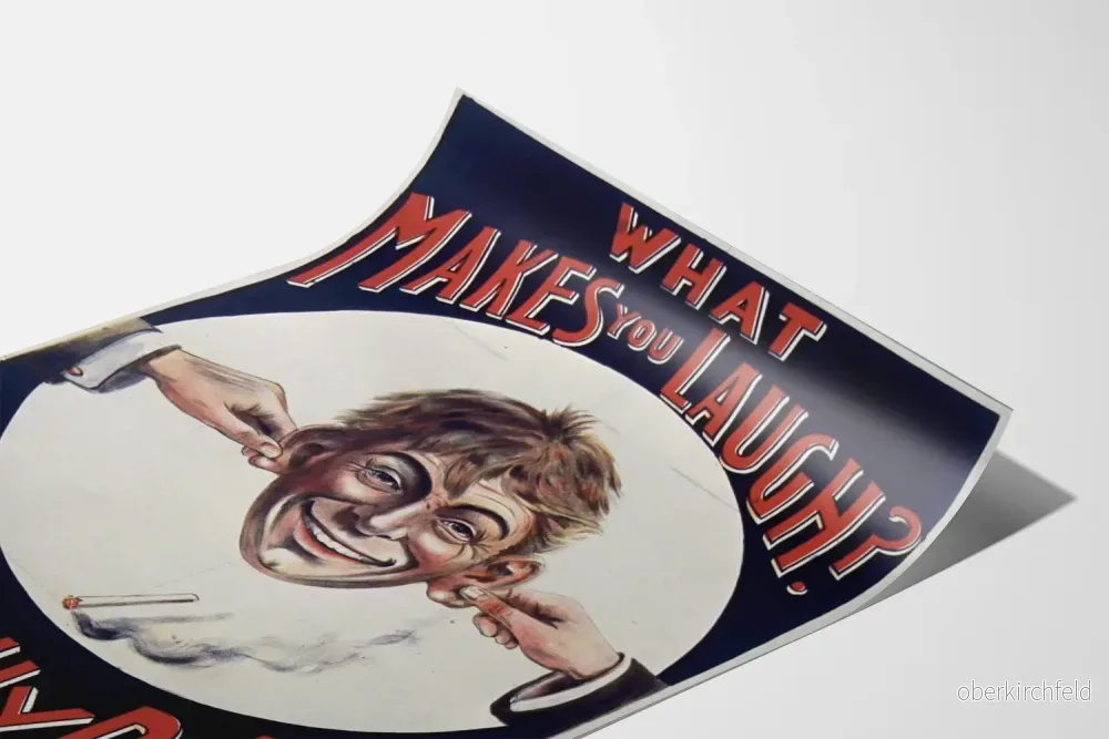 Vintage humorposter "Vad får dig att skratta?" Sketchy Bits - Bild 3