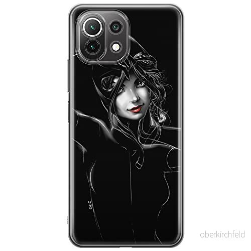 ERT GROUP mobiltelefonfodral för Xiaomi 11 LITE 4G/5G originalt och officiellt licensierat DC mönster Catwoman 002, fodral tillverkad av TPU plast 5903932728873