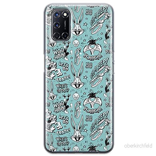 ERT GROUP mobiltelefonfodral för Oppo A92/ A72/ A52 originalt och officiellt licensierat Looney Tunes mönster 004 optimalt anpassad till formen på mobiltelefonen, fodral tillverkad av TPU plast 5903040205242