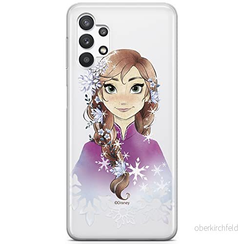 ERT GROUP mobiltelefonfodral för Samsung A32 5G originalt och officiellt licensierat Disney mönster Anna 001 optimalt anpassad till formen på mobiltelefonen, gedeeltelijk transparant 5903040047217
