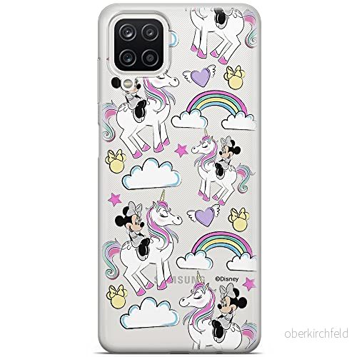 ERT GROUP mobiltelefonfodral för Samsung A12 / M12 originalt och officiellt licensierat Disney mönster Minnie 037 optimalt anpassad till formen på mobiltelefonen, gedeeltelijk transparant 5903040092279