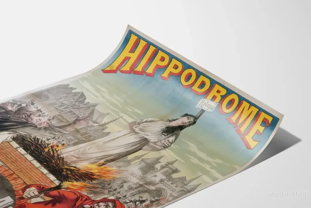 Vintageposter Hippodrome Jeanne d'Arc - Bild 3