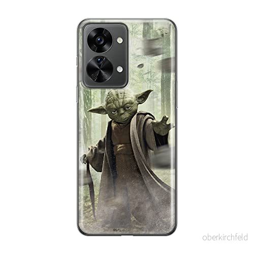 ERT GROUP mobiltelefonfodral för Oneplus NORD 2T 5G originalt och officiellt licensierat Star Wars mönster Yoda 002 optimalt anpassad till formen på mobiltelefonen, fodral tillverkad av TPU plast 5905511280659