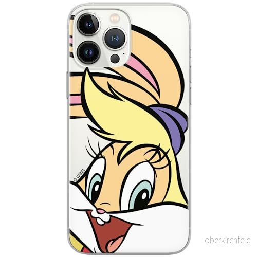 ERT GROUP mobiltelefonfodral för Iphone 13 PRO originalt och officiellt licensierat Looney Tunes mönster Lola 002 Vit optimalt anpassad till formen på mobiltelefonen, gedeeltelijk transparant 5903932877779