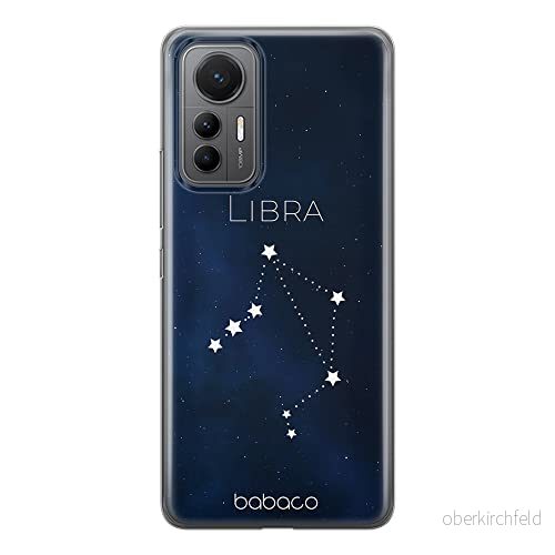 ERT GROUP mobiltelefonfodral för Xiaomi 12 LITE originalt och officiellt licensierat Babaco mönster Zodiac Constellation 007 anpassad till formen på mobiltelefonen, fodral tillverkad av TPU plast 5905511505318