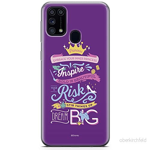 ERT GROUP mobiltelefonfodral för Samsung M31 originalt och officiellt licensierat Disney mönster Princess 003 optimalt anpassad till formen på mobiltelefonen, fodral tillverkad av TPU plast 5904805480591