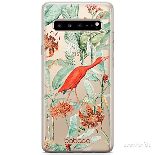 ERT GROUP mobiltelefonfodral för Samsung S10 originalt och officiellt licensierat Babaco mönster Flowers 049 optimalt anpassad till formen på mobiltelefonen, gedeeltelijk transparant 5905131342478