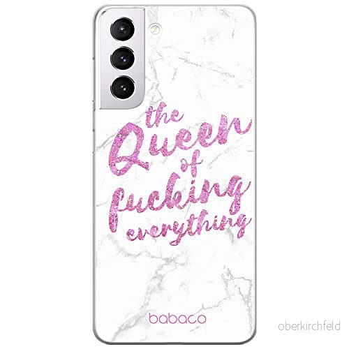 ERT GROUP mobiltelefonfodral för Samsung S21 originalt och officiellt licensierat Babaco mönster Queen 003 optimalt anpassad till formen på mobiltelefonen, fodral tillverkad av TPU plast 5904805396748