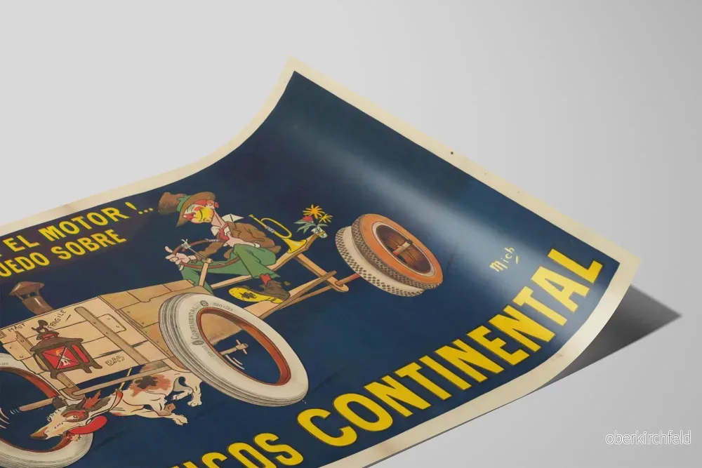 Vintage reklamposter för Continental däck - Bild 2