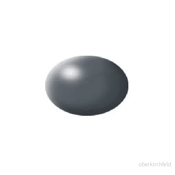 Revell 18 ml vattenfärg akrylfärg (mörkgrå silkyy finish) 4009803363783
