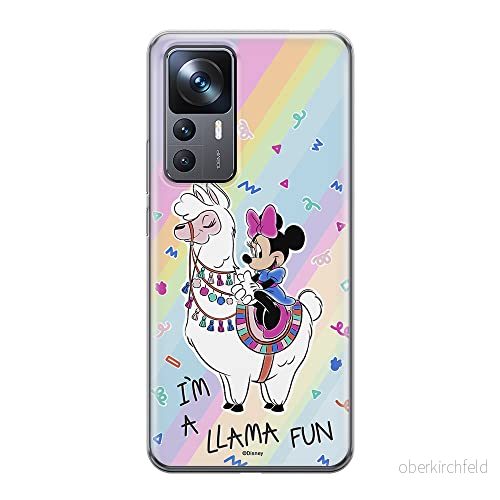 ERT GROUP mobiltelefonfodral för Xiaomi 12T/12T pro/K50 Ultra originalt och officiellt licensierat Disney mönster Minnie 049 anpassad till formen på mobiltelefonen, fodral tillverkad av TPU plast 5905511571863