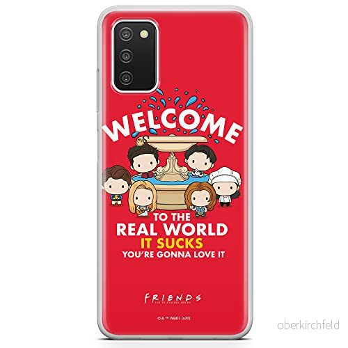 ERT GROUP mobiltelefonfodral för Samsung A03S originalt och officiellt licensierat Friends mönster 005 optimalt anpassad till formen på mobiltelefonen, fodral tillverkad av TPU plast 5903932992786