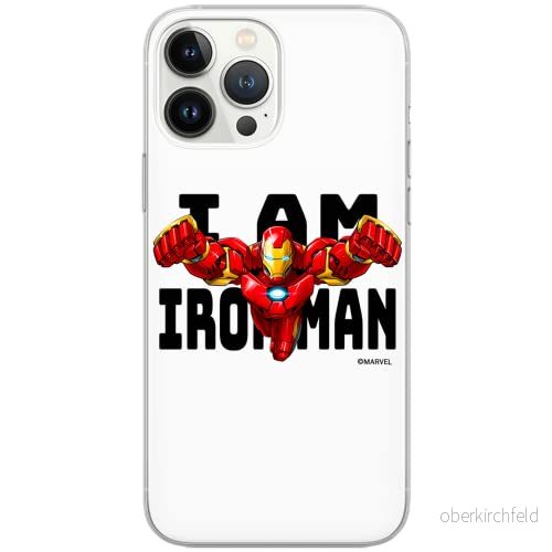 ERT GROUP mobiltelefonfodral för Apple Iphone X/XS originalt och officiellt licensierat Marvel mönster Iron Man 028 Vit anpassad till formen på mobiltelefonen, fodral tillverkad av TPU plast 5904805142086