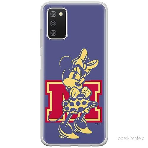 ERT GROUP mobiltelefonfodral för Samsung A03S originalt och officiellt licensierat Disney mönster Minnie 072 optimalt anpassad till formen på mobiltelefonen, fodral tillverkad av TPU plast 5905795024031