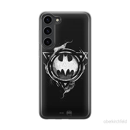 ERT GROUP mobiltelefonfodral för Samsung S23 originalt och officiellt licensierat DC mönster Batman 013 optimalt anpassad till formen på mobiltelefonen, fodral tillverkad av TPU plast 5905511419295