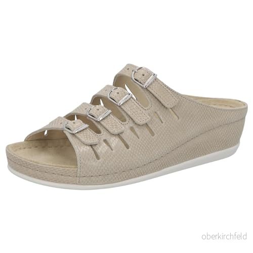 Berkemann Dam Hassel toffla, Beige Shiny, 37 EU 4046445542695