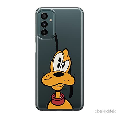 ERT GROUP mobiltelefonfodral för Samsung M13 4G/M23 5G/F23 originalt och officiellt licensierat Disney mönster Pluto 001 optimalt anpassad till formen på mobiltelefonen, gedeeltelijk transparant 5905511359645