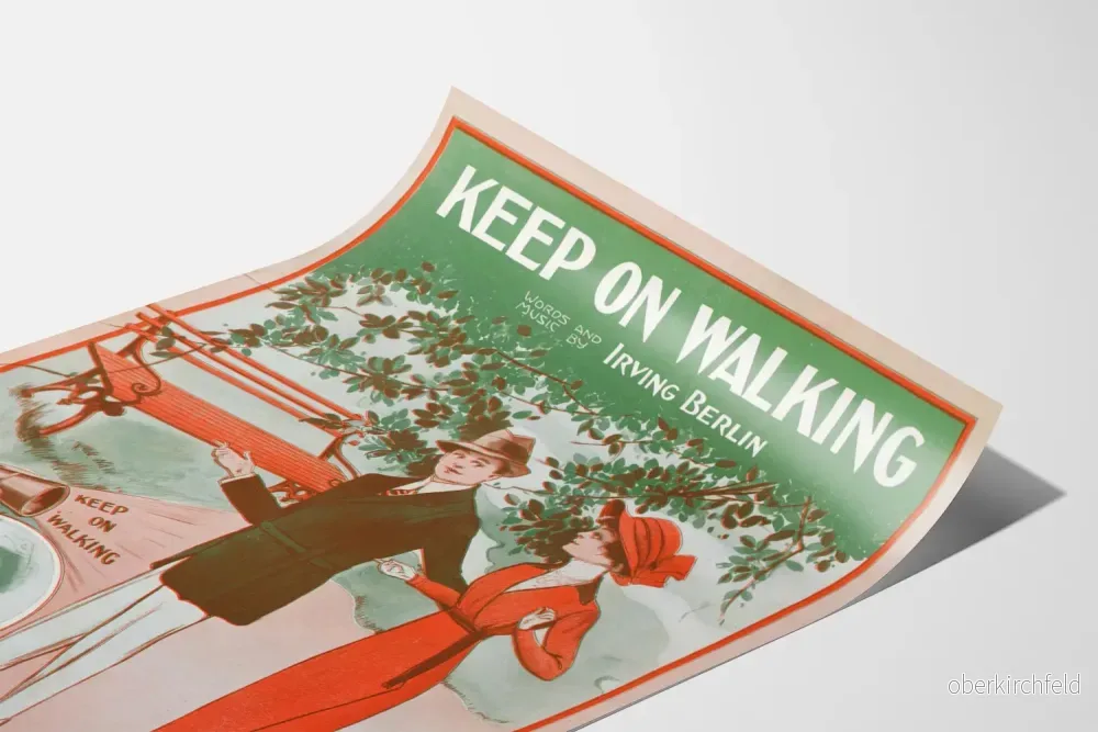 vintageposter Keep on Walking Irving Berlin - Bild 3