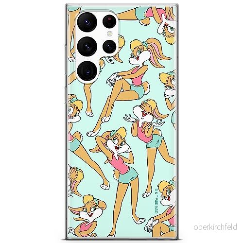ERT GROUP mobiltelefonfodral för Samsung S22 ULTRA originalt och officiellt licensierat Looney Tunes mönster Lola 003 optimalt anpassad till formen på mobiltelefonen, fodral tillverkad av TPU plast 5905511642358