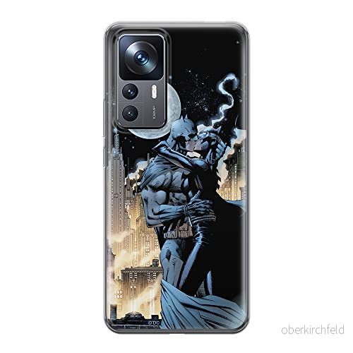 ERT GROUP mobiltelefonfodral för Xiaomi 12T/12T pro/K50 Ultra originalt och officiellt licensierat DC mönster Batman 005 optimalt anpassad till formen på mobiltelefonen, fodral tillverkad av TPU plast 5905511571917