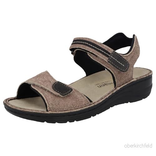 Berkemann dam Leni sandal, Begagnad beige, 40 2/3 EU 4049261924164