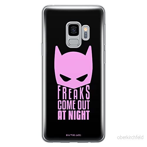 ERT GROUP mobiltelefonfodral för Samsung S9 originalt och officiellt licensierat DC mönster Batman 052 optimalt anpassad till formen på mobiltelefonen, fodral tillverkad av TPU plast 5905131545435